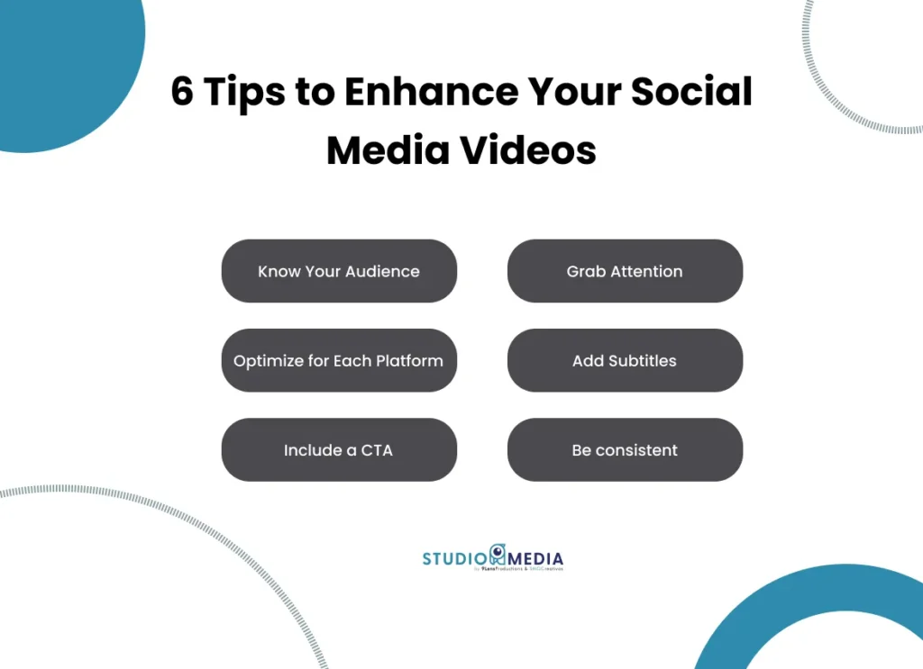 6 Tips to Enhance Your Social Media Videos